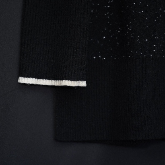 Rag & Bone 100% Cashmere Black Speckled Sweater, Medium, Beautiful Condition - Picture 16 of 16